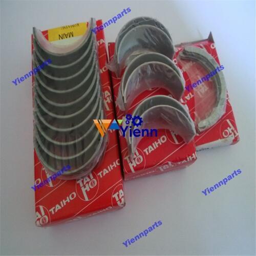 For Yanmar 4TNV82 4TNV82A Crankshaft Main Connrod Bearing And Thrust Washer Set For Fit Excavator Engine Repair Parts