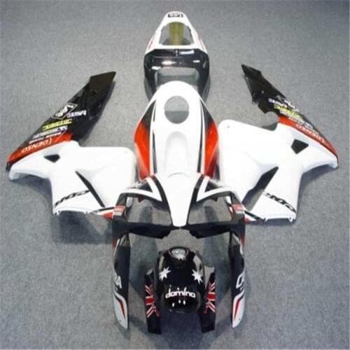 Dor-hot sales F5 05 06 CBR 600RR 2005 2006 CBR600 white black Fairings set+ gifts Injection mold Fairing kit for CBR600RR