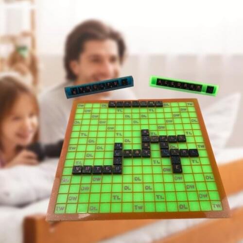 Letter Game Original Letter Matching Word Board Spelling Letter Board Game Indoor/outdoor Party Puzzle Game Resin Mold