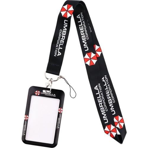 K3178 Movie New Fashion ID Badge Case Lanyard Bank Credit Card Holder ID Badge Holder Accessories School Office Supplies