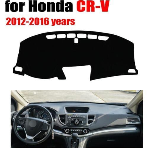 Car dashboard cover For Honda CR-V 2012-2016 years left hand drive dash cover mat Avoid light pad Instrument platform desk pad