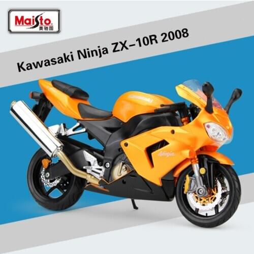 Maisto 1:12 Kawasaki Ninja ZX-10R 2010 Diecast Metal Model Sport Race Motorcycle Model Motorbike Collectibles