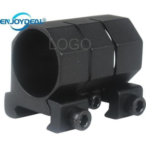 Y002 Metal Gun Optical Sight Flashlight Mount Holder Clip Clamp Black W/Screwdrivers Fit Bike Bicycle Light Bracket Accessories