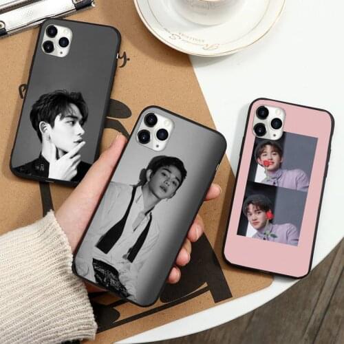 Nct lucas kpop fashion pattern high quality Phone Case shell for iPhone 11 12 pro XS MAX 8 7 6 6S Plus X 5S SE 2020 XR