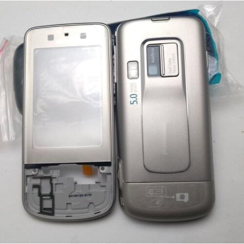 New Full Mobile Phone Housing Cover Case without Keypad For Nokia 6060s