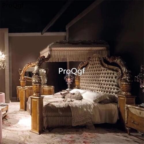 Prodgf 1Pcs A Set Castle Romantic yours Princess Bedroom Bed