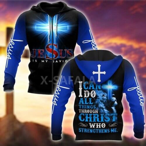 My God Jesus Cross 3D All Print Plus Hoodie Man Women 7 Harajuku Outwear Zipper Pullover Sweatshirt Casual Unisex Jacket