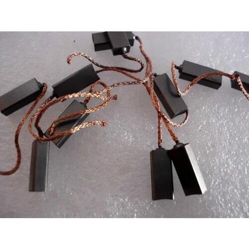 5pcs For V W Bora J etta car motor carbon brush Pate to suit the Valeo generator regulator 4.5*6.5*16mm