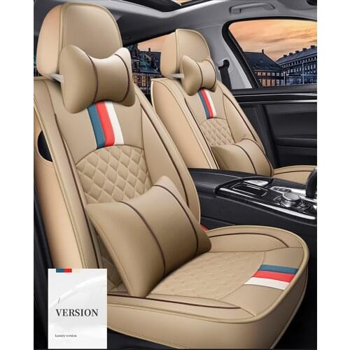 HeXinYan Leather Universal Car Seat covers for BYD all models FO G5 G6 S6 F3 SURUI SIRUI L3 F6 G3 M6 S7 E6 E5 Qin auto styling