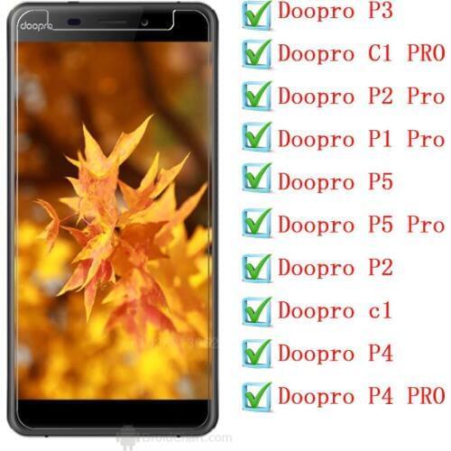 Ultra Thin Tempered Glass For Doopro C1 P2 P3 P4 P5 Pro Toughened Screen Protector Film Protective Screen Case Universal