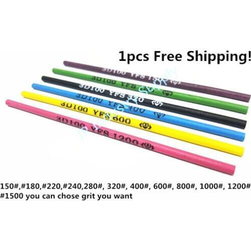 1pcs YFS 3*100 Round Ceramic Fiber Whetstone #150 to #1500 you can chose grit you want