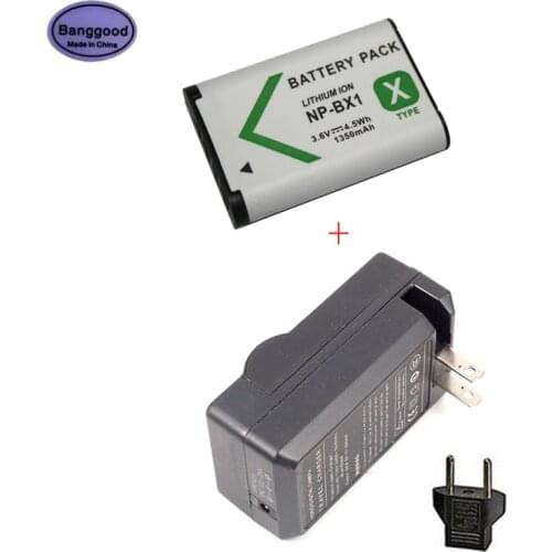 New 1350mAh NP-BX1 NP BX1 NPBX1 Camera Battery for Sony DSC-RX100 DSC-WX500 IV HX300 WX300 HDR-AS15 X3000R MV1 AS30V HDR-AS300