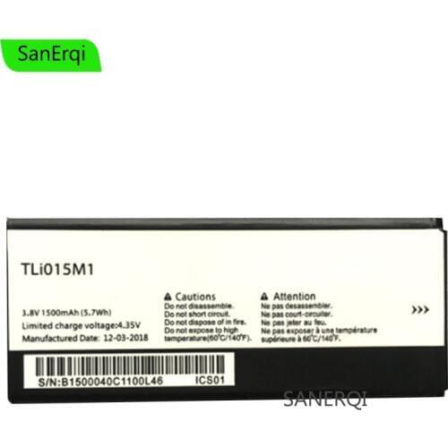 TLi015m1 battery for Alcatel One Touch Pixi 4 4034A PIXI 4 4034F 4034A 4034X 4034D 500mAh High Quality