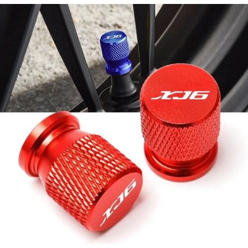 CNC Aluminum Tire Valve Air Port Cover Caps Motorcycle Accessories For Yamaha For YAMAHA XJ6 XJ6F XJ6N DIVERSION
