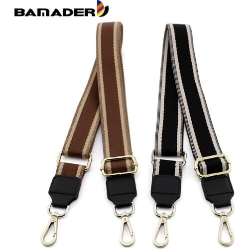 BAMADER Canvas Bag Strap Wide Shoulder Strap Fit For Woman Crossbody Shoulder Bag Replace Bag Part Accessories Fashion Bag Strap