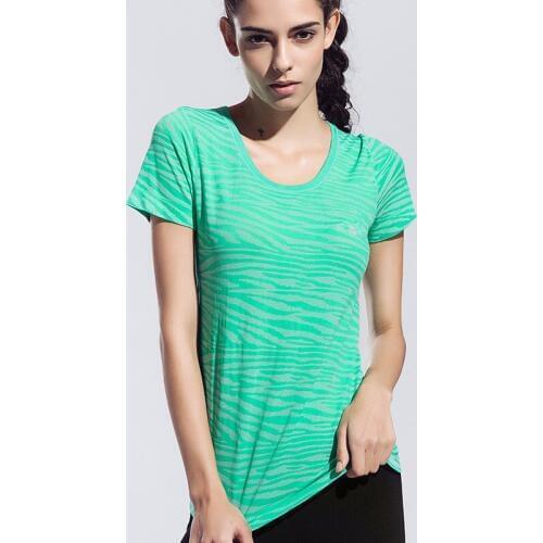 Dry Quick gym t shirt compression tights womens sport tees running short sleeve t-shirts fitness women t-shirts & tops