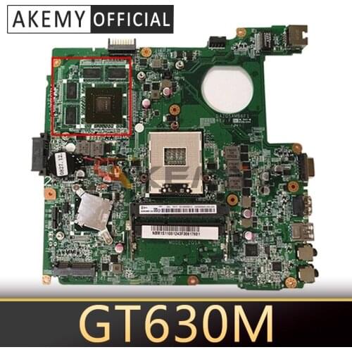 DAZQSAMB6F1 motherboard for ACER E1-471 EC-471 V3-471 E1-431 E1-471G Laptop motherboard PGA989 HM76 GT630M Test OK Mainboard