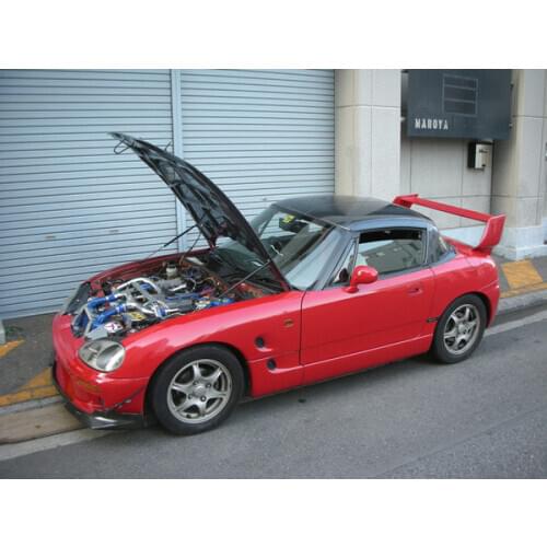 For 1991-1998 Suzuki Cappuccino EA11/21R Front Hood Bonnet Modify Gas Struts Carbon Fiber Spring Damper Lift Support Absorber