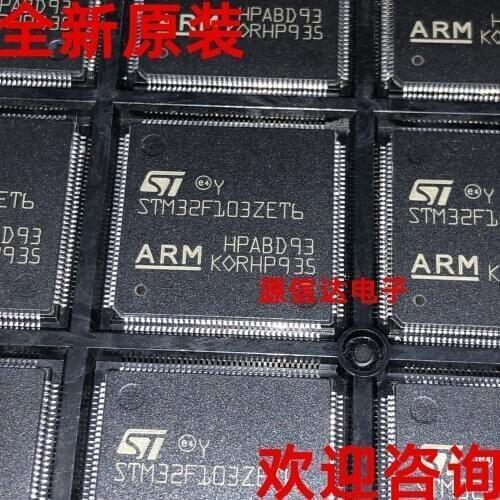 New original STM32F103ZET6 32-bit microcontroller chip imported from stock