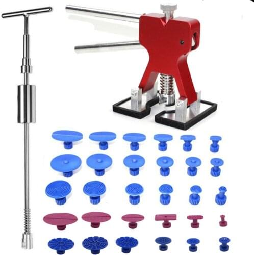 PDR Auto Car Body Dent Lifter Remover Repair Puller Kit Tools Slide Hammer Suction Cup Car Kits Accessories