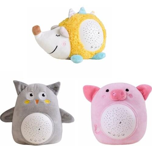 Soothers For Sleeping Baby Portable Machine & Night Light Projector Lullaby Animal Toy