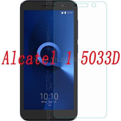Smartphone 9H Tempered Glass for Alcatel 1 5033D 5" Explosion-proof Protective Film Screen Protector cover phone