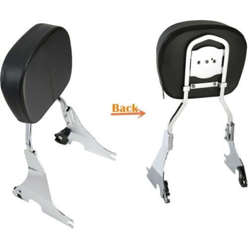 Motorcycle Passenger Rear Sissy Bar Backrest For Harley Sportster XL 1200 883 883N 72 48 2004-2020
