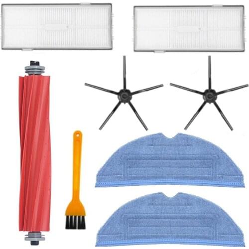 AD-Replacement Mop Rag Hepa Filter Main Side Brush For Xiaomi Roborock S7 / T7S Plus Vacuum Cleaner Spare Parts Accessories