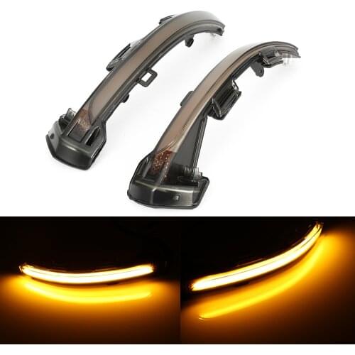2pcs For VW Passat B8 Variant Arteon Dynamic Blinker LED Turn Signal Light Mirror Indicator Sequential 2015 2016 2017 2018 2019