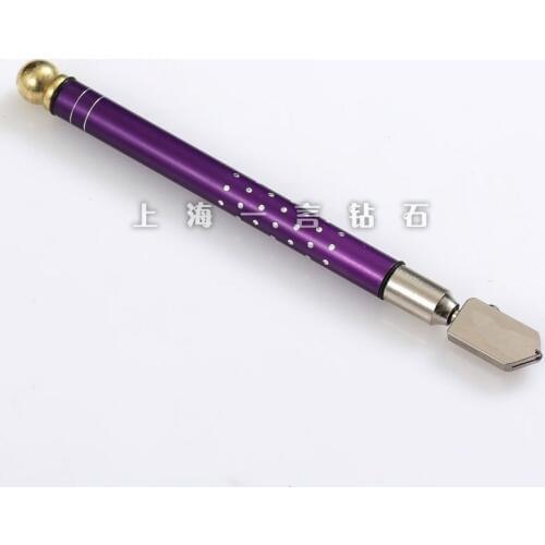 2pcs/lot caibide tip hand glass tile cutting tools oil filled glass cutter with smooth cutting wheel free shipping