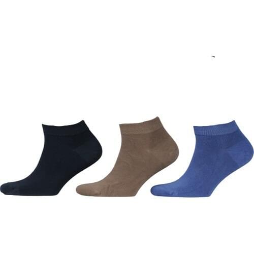 Gowith the Go With 3 Pcs Business Elegant Bamboo Booties Socks