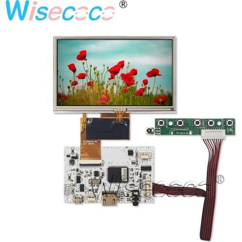 5 inch 40 pin AT050TN33 v.1 LCD screen display with touch panel controller board for Navi N50i