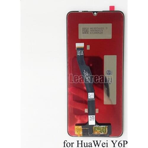5Pcs 100% Tested 6.3'' For Huawei Y6P LCD Display Touch Screen Digitizer Assembly For Huawei Y6P MED-LX9 MED-LX9N Replacement