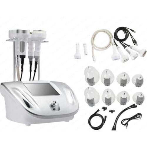 6D 80k Cavitatiion Electric Cupping Therapy Machine for Chest Enlarge and Body Massage Slimming Machine