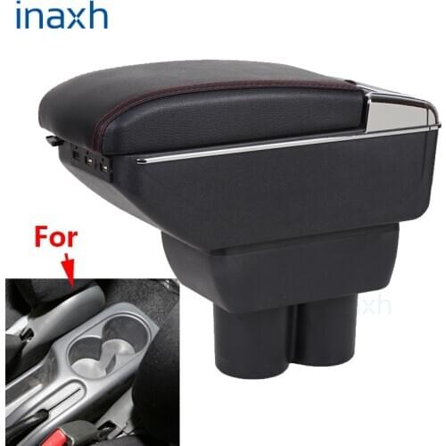 For suzuki Jimny Armrest car armrest box car accessories central storage box modification USB LED light Retrofit parts