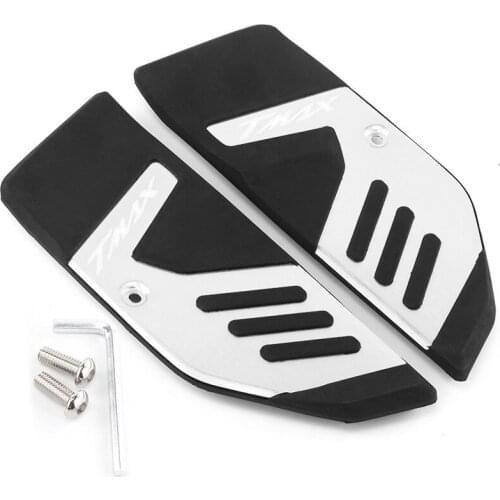 For Yamaha Tmax560 2019 2020 TMAX560 TECH MAX Front Rear Footrest Pedal Motor Accessories Footboard Steps Foot Pegs Plate