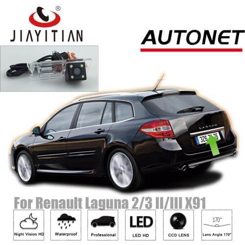 JIAYITIAN Rearview Camera For Renault Laguna III Laguna 2 Laguna 3 2007~2015/Reverse Camera/CCD/Night Vision/license plat Camera
