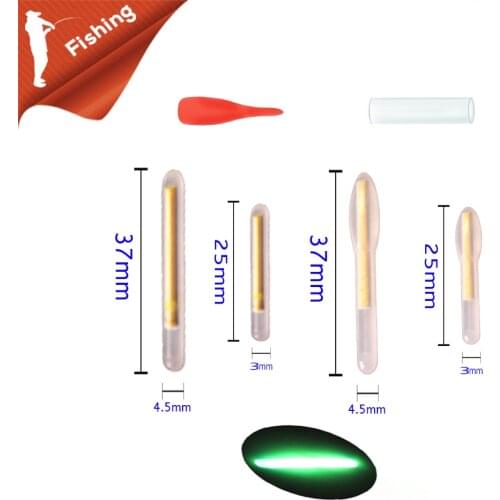 Fishing Float Light Stick Fluorescent Lightstick Night Float Rod Light Dark Glow Stick Useful Lots Fishing Tackle