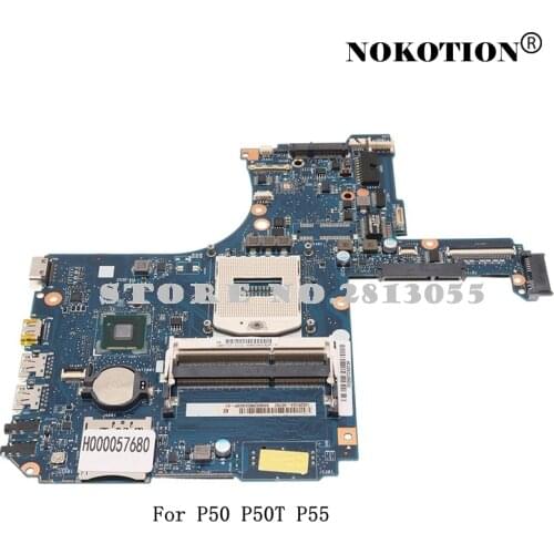 Nokotion H000057680 FOR Toshiba Satellite P50 P50T P55 Laptop motherboard HM86 DDR3 Tested