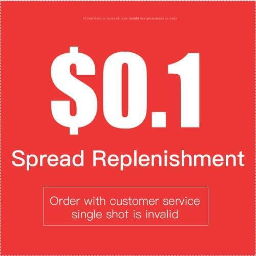 Spread replenishment / Order with customer service, single shot is invalid