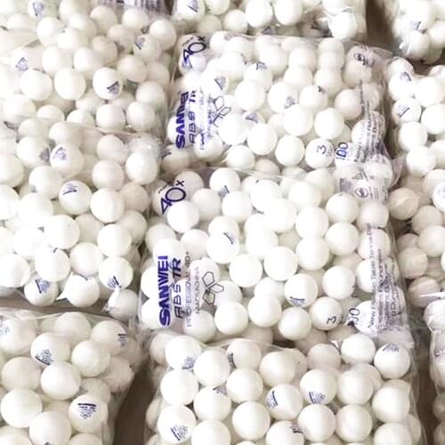 ITTF SANWEI 3 Star TR ABS 40+ Seamed PP Ball best quality long life Table Tennis ball / ping pong ball 100pcs/bag