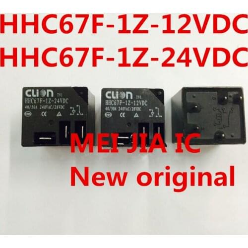 New original HHC67F-1Z-12VDC HHC67F-1Z-24VDC T91 1Z DC24V Free shipping