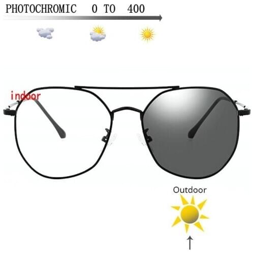 New Square Progressive Multifocal Glasses Women Transition Sunglasses Photochromic Presbyopia Diopters Reading Glasses FML