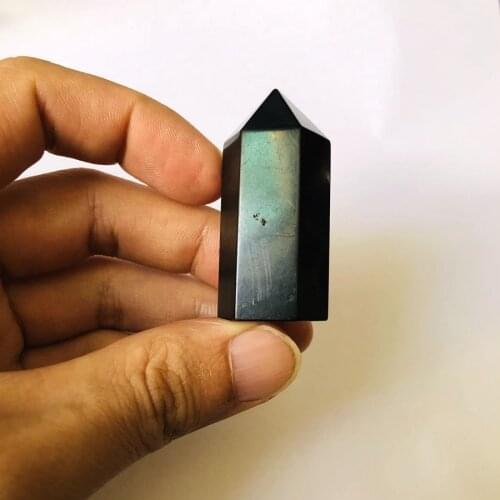 Wholesale 100% Genuine Natural Shungite Tower Point,50MM 80MM,Energy Healing Stone,Healing Chakra Balancing