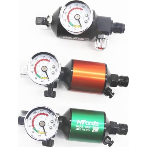 Spray Gun Regulator And Air Filter Air Regulator Aluminum Body Air Compressor oil water separator filter regulator trap