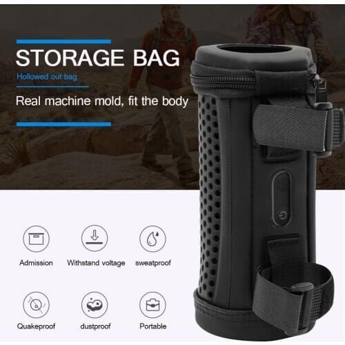 Hollow BT Speaker Storage Bag Portable Case Electronic Equipment Accessory Hard Shell Protective Carrying Case for JBL Flip 5