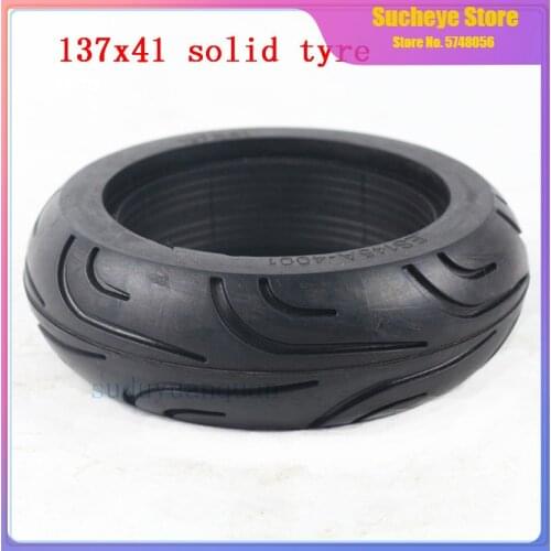 High quality 5-inch Electric scooter solid rubber tires 137x41 mm DIY trolley scooter wheel tyres 137*41 Wheelchair tyres