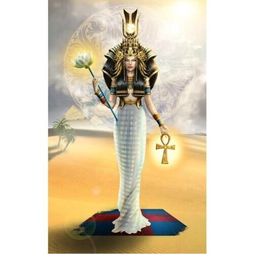 5D DIY Diamond Embroidery Egyptian goddess Diamond Painting Cross Stitch Home Decor Full Mosaic Crafts rhinestones Needlework