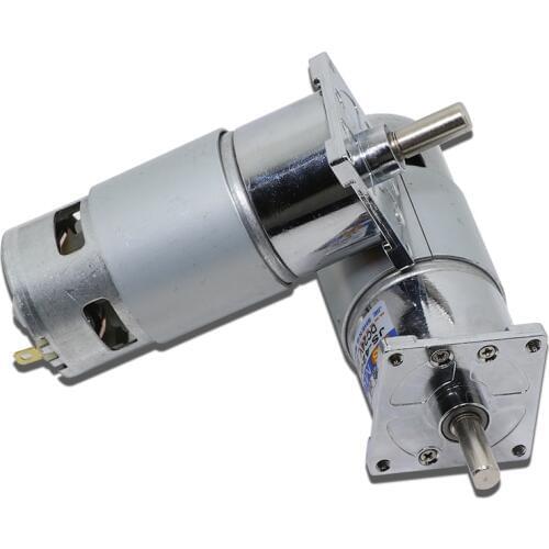 775 DC Gear Motor 12V 24V high-power high-torque motor slow forward and reverse speed small motor
