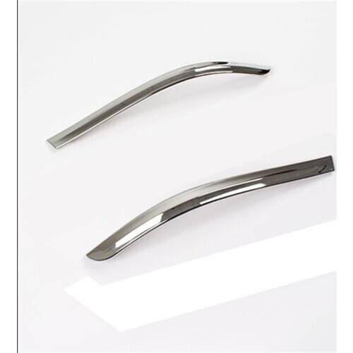 Car Exterior Front Bumper Corner Protector Cover Trim Sticker For Toyota RAV4 RAV 4 2019 2020 Car Styling Accssories 2pcs/set